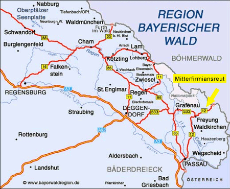 Miterfirmiansreut im Bayerischen Wald